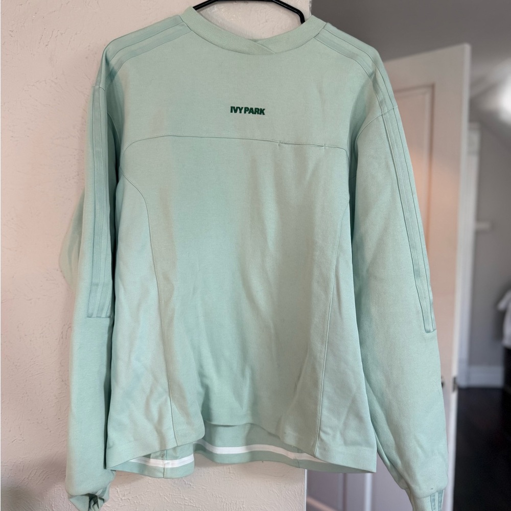 Adidas Ivy Park Mint Green Sweater